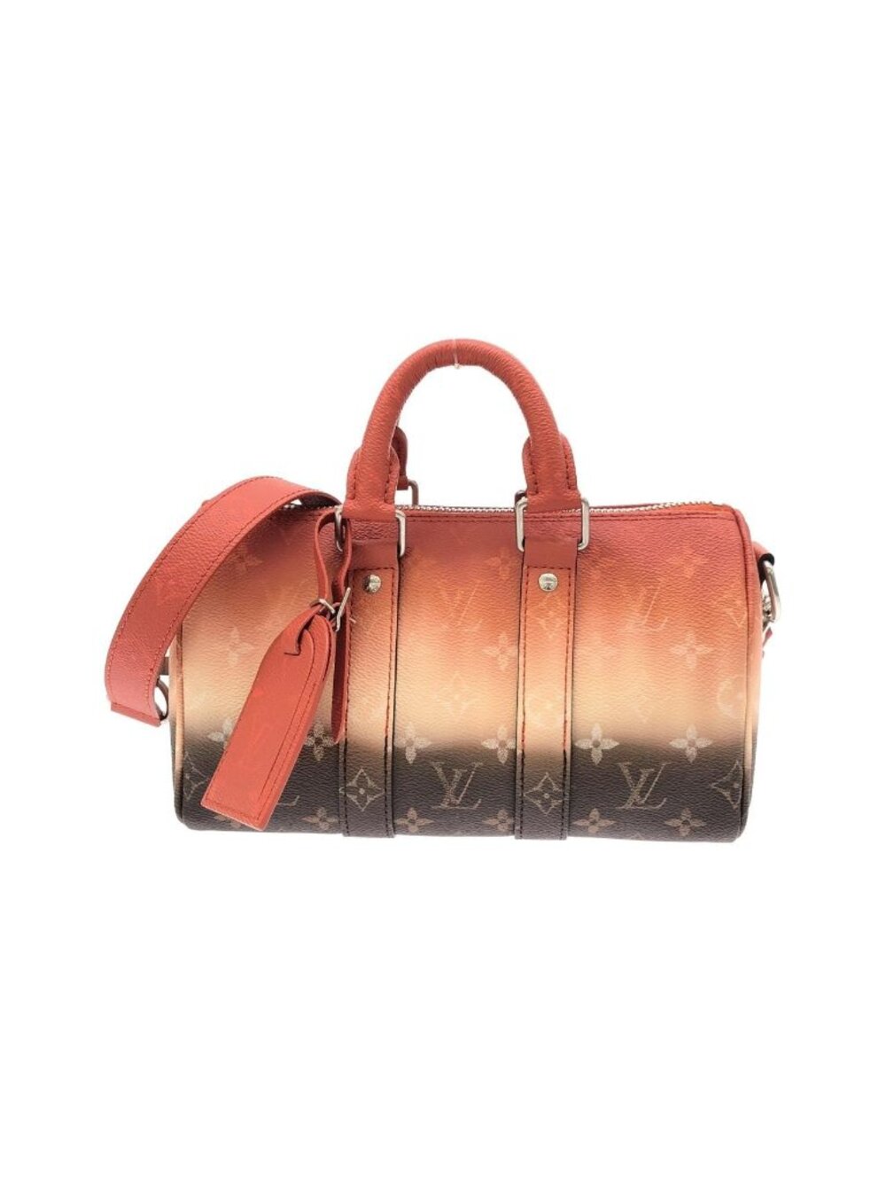 Louis Vuitton Monogram Pigment Keepall Bandouliere 25 Boston Bag